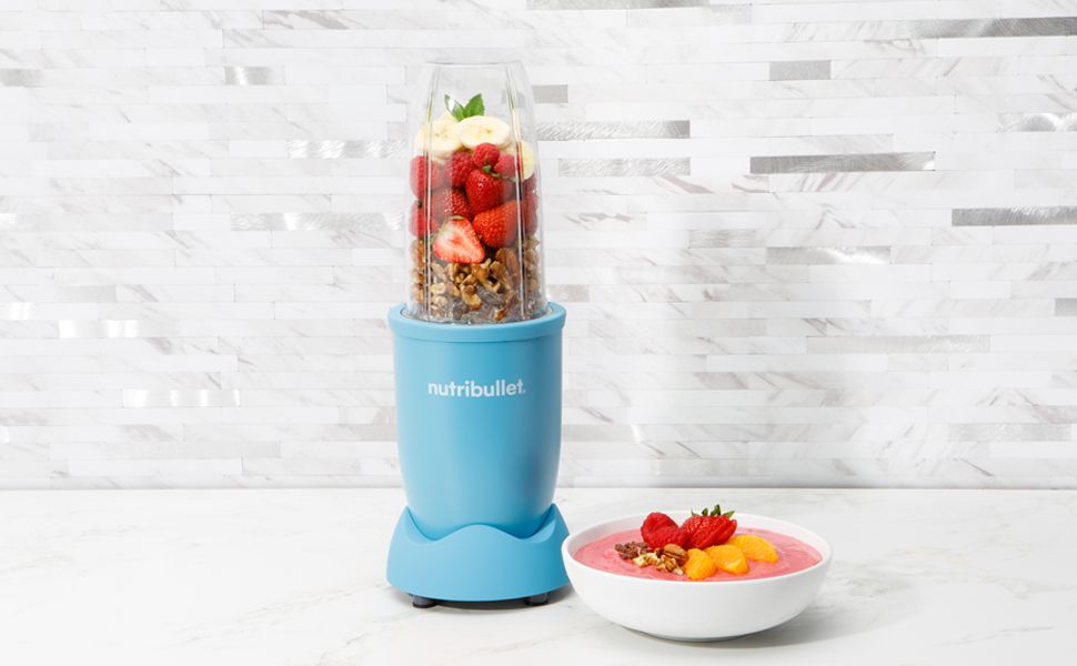 Nutribullet 900 Watts Blender (Matte Light Blue) Vijay Sales